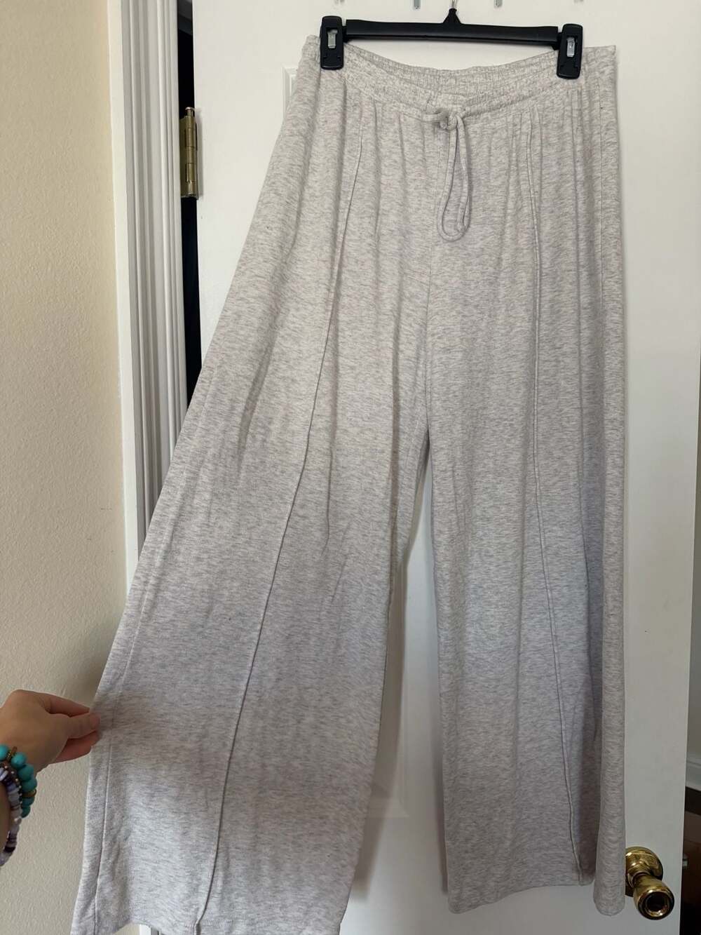 American Eagle AE Lounge Drawstring Wide Leg Lounge Pants